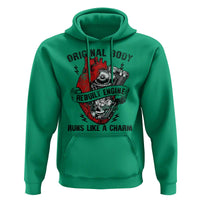 Funny Heart Surgery Hoodie Original Body Rebuilt Engine Runs Like A Charm Mechanical Heart