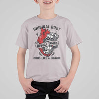 Funny Heart Surgery T Shirt For Kid Original Body Rebuilt Engine Runs Like A Charm Mechanical Heart