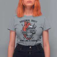 Funny Heart Surgery T Shirt For Women Original Body Rebuilt Engine Runs Like A Charm Mechanical Heart
