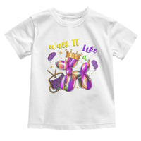 Funny Mardi Gras Toddler T Shirt Walk It Like A Dog Balloon New Orleans