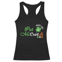 Pat McCrotch Irish Pub Racerback Tank Top St Patricks Day Drinking Humor