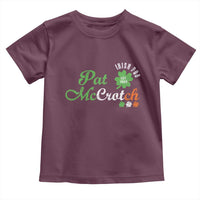 Pat McCrotch Irish Pub Toddler T Shirt St Patricks Day Drinking Humor