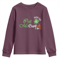 Pat McCrotch Irish Pub Youth Sweatshirt St Patricks Day Drinking Humor