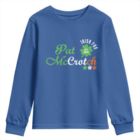 Pat McCrotch Irish Pub Youth Sweatshirt St Patricks Day Drinking Humor