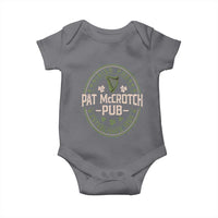 Pat McCrotch Irish Pub Baby Onesie St Patricks Day Dirty Adult Drinking