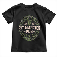 Pat McCrotch Irish Pub Toddler T Shirt St Patricks Day Dirty Adult Drinking