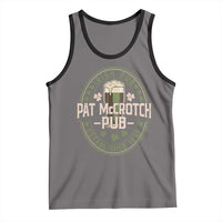 Funny Pat McCrotch Irish Pub Tank Top St Patricks Day Adult Humor Party Drinking
