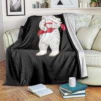 Greenland Is Not For Sale Throw Blanket Greenland Bear Hug