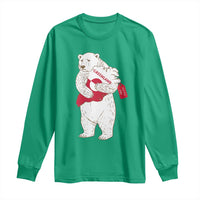 Greenland Is Not For Sale Long Sleeve Shirt Greenland Bear Hug