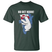 Nu Det Nuuk Nows Enough T Shirt Funny Saying Bear Greenlandic Flag