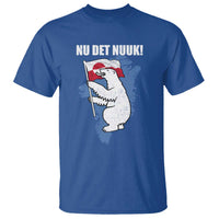 Nu Det Nuuk Nows Enough T Shirt Funny Saying Bear Greenlandic Flag