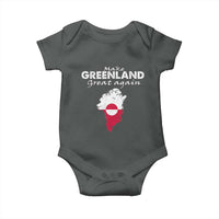 Make Greenland Great Again Baby Onesie Act USA 51st State Greenland