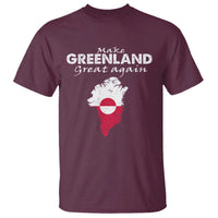 Make Greenland Great Again T Shirt Act USA 51st State Greenland