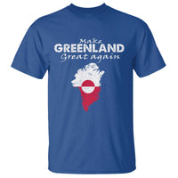 Make Greenland Great Again T Shirt Act USA 51st State Greenland