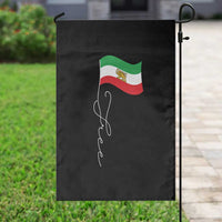 Free Iran Garden Flag Patriotic Iranian Lion and Sun Flag