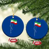 Free Iran Ceramic Ornament Patriotic Iranian Lion and Sun Flag