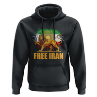 Free Iran Hoodie Iran Flag Lion And Sun Persian Pride Iranian Protests