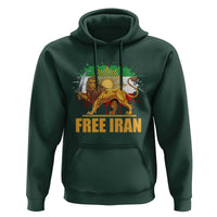 Free Iran Hoodie Iran Flag Lion And Sun Persian Pride Iranian Protests