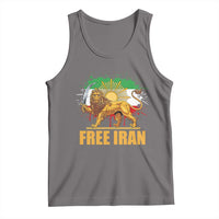 Free Iran Tank Top Iran Flag Lion And Sun Persian Pride Iranian Protests