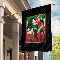 Free Iran Protest Garden Flag Support Women Life Freedom Statement