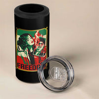 Free Iran Protest 4 in 1 Can Cooler Tumbler Support Women Life Freedom Statement