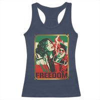 Free Iran Protest Racerback Tank Top Support Women Life Freedom Statement
