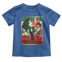 Free Iran Protest Toddler T Shirt Support Women Life Freedom Statement