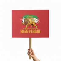 Free Persian Protest Sign Iran Flag Lion And Sun Persian Pride Iranian Protests