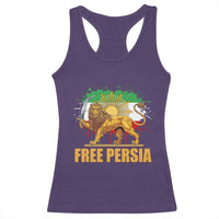 Free Persian Racerback Tank Top Iran Flag Lion And Sun Persian Pride Iranian Protests