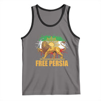 Free Persian Tank Top Iran Flag Lion And Sun Persian Pride Iranian Protests
