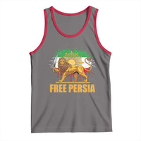 Free Persian Tank Top Iran Flag Lion And Sun Persian Pride Iranian Protests