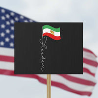 Persian Freedom Protest Sign Free Iran Proud Persian Iranian