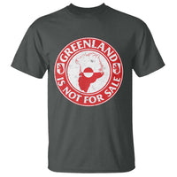 Greenland Is Not For Sale T Shirt Political Statement Arms of Greenland