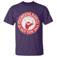 Greenland Is Not For Sale T Shirt Political Statement Arms of Greenland