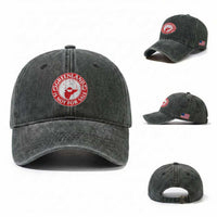 Greenland Is Not For Sale Washed Cotton Baseball Cap Political Statement Arms of Greenland