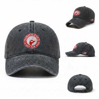 Greenland Is Not For Sale Washed Cotton Baseball Cap Political Statement Arms of Greenland