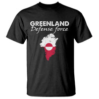 Greenland Defense Force T Shirt Political Statement Greenland Policy