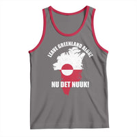 Nu Det Nuuk Leave Greenland Alone Tank Top Political Statement Greenland Policy