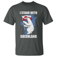 I Stand With Greenland T Shirt Polar Bear Greenland Protest