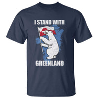 I Stand With Greenland T Shirt Polar Bear Greenland Protest