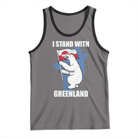 I Stand With Greenland Tank Top Polar Bear Greenland Protest