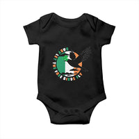 Irish Pride Baby Onesie Baby Let The Free Birds Fly Ireland Flag Shamrock