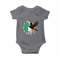 Irish Pride Baby Onesie Baby Let The Free Birds Fly Ireland Flag Shamrock