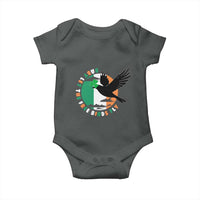 Irish Pride Baby Onesie Baby Let The Free Birds Fly Ireland Flag Shamrock