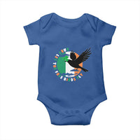 Irish Pride Baby Onesie Baby Let The Free Birds Fly Ireland Flag Shamrock
