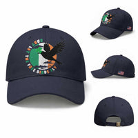 Irish Pride Baseball Cap Baby Let The Free Birds Fly Ireland Flag Shamrock