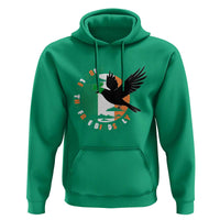 Irish Pride Hoodie Baby Let The Free Birds Fly Ireland Flag Shamrock