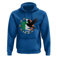 Irish Pride Hoodie Baby Let The Free Birds Fly Ireland Flag Shamrock