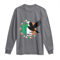 Irish Pride Long Sleeve Shirt Baby Let The Free Birds Fly Ireland Flag Shamrock