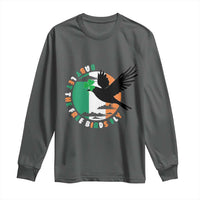 Irish Pride Long Sleeve Shirt Baby Let The Free Birds Fly Ireland Flag Shamrock